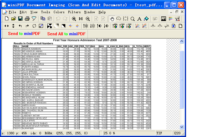 miniPDF Document Imaging (Scan and Edit Documents)